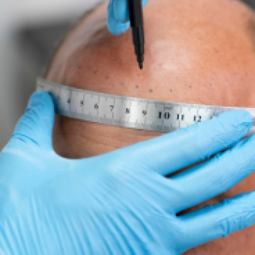 To whom can hair transplantation with sapphire method be applied?